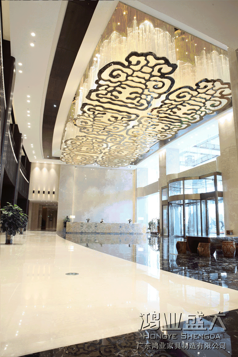 6399彩世界全心提供的旅馆大堂家具计划