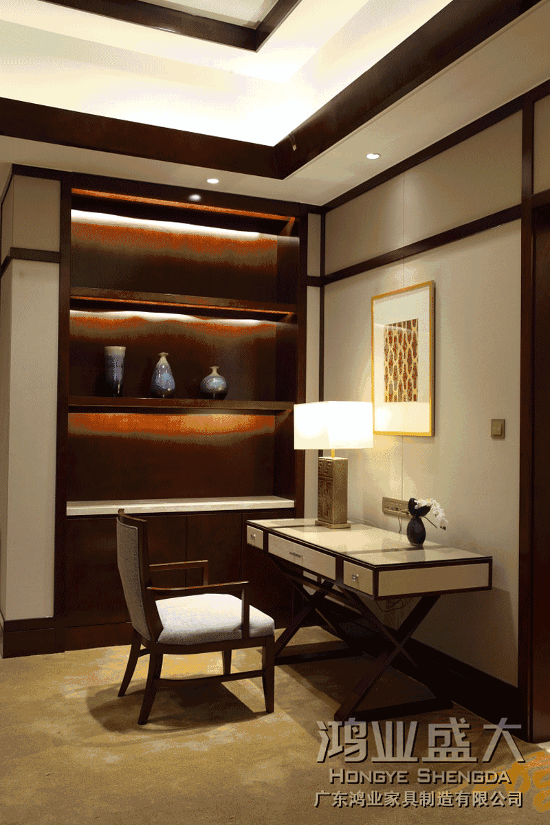 旅馆套房家具观大方、做工优异、耐久耐用