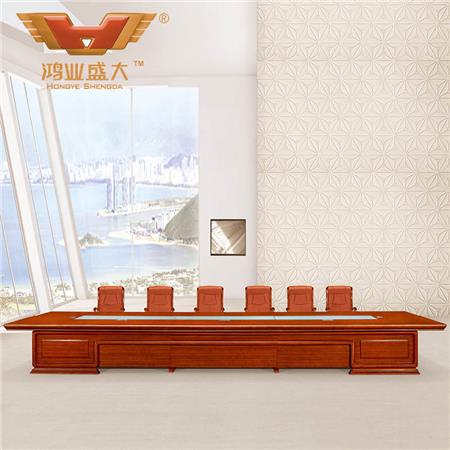 二十人大型聚会桌 实木聚会桌椅HY-A1164